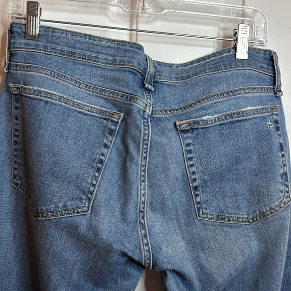 EUC RAG&BONE Dre Low Rise Slim Boyfriend women’s jeans in Julienne color size 28 - Picture 9 of 12